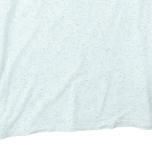 Tommy Jeans Women's White Long Sleeve Cotton T-Shirt Size L