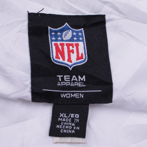 NFL Team Apparel Women’s White Quilted Zip Waistcoat XL