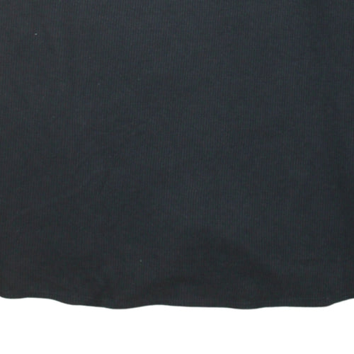 Tommy Hilfiger Men’s Black V-Neck Cotton Knit Jumper XL