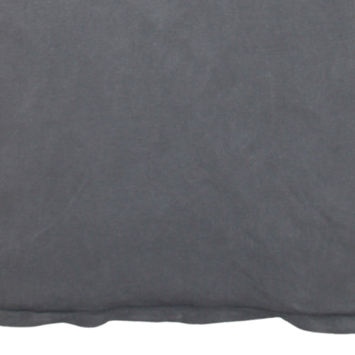 Napapijri Men’s Grey Embroidered Short Sleeve Polo Shirt Medium