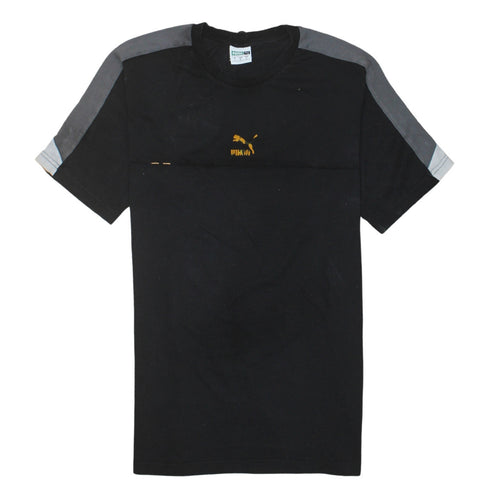 Puma Men's Black Short Sleeve Sports T-Shirt Size S