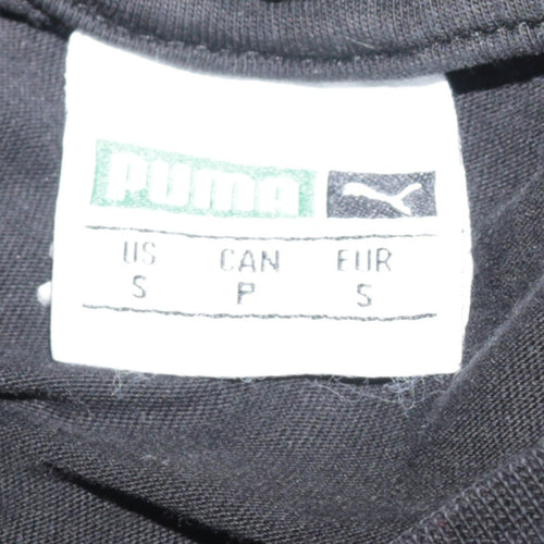 Puma Men's Black Short Sleeve Sports T-Shirt Size S