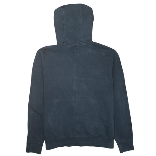 Nike Men's Black Full Zip Hoodie Medium Regular Fit Fleece