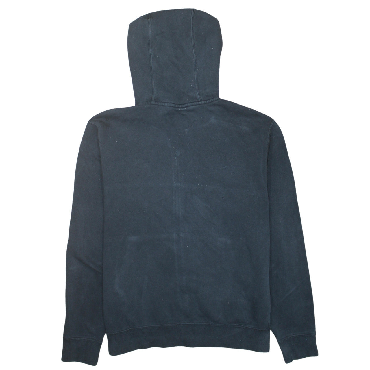Nike Men's Black Full Zip Hoodie Medium Regular Fit Fleece