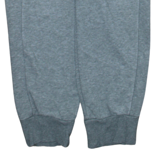 Puma Men's Grey Jogger Sweatpants S Regular Fit Fleece Activewear