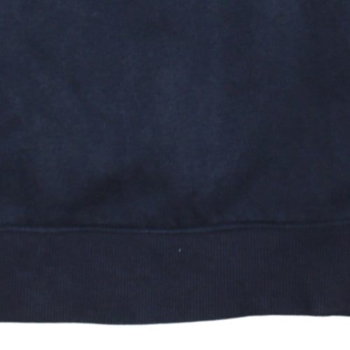 Tommy Jeans Men’s Blue Logo Crew Neck Pullover Sweatshirt Size M