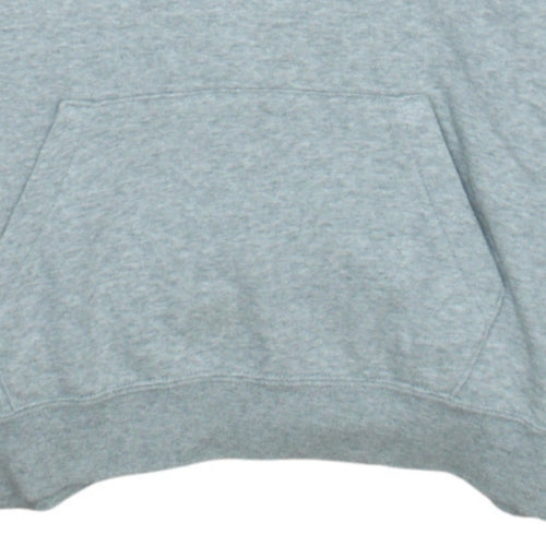 Nike Womens Grey XS Pullover Hoodie Cotton Blend Sportswear