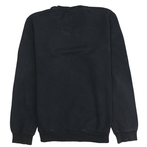 Puma Men’s Black Crew Neck Pullover Sweatshirt Size S