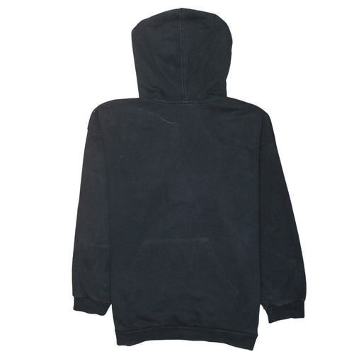 Adidas Women Black Hoodie Size 16 Pullover Hooded Sweatshirt