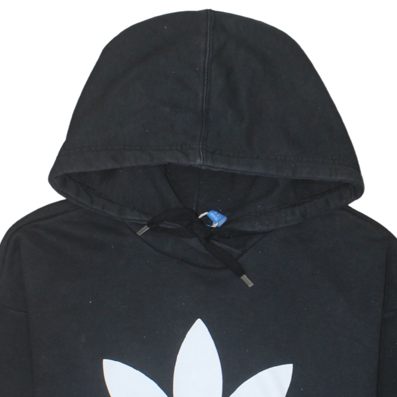 Adidas Women Black Hoodie Size 16 Pullover Hooded Sweatshirt