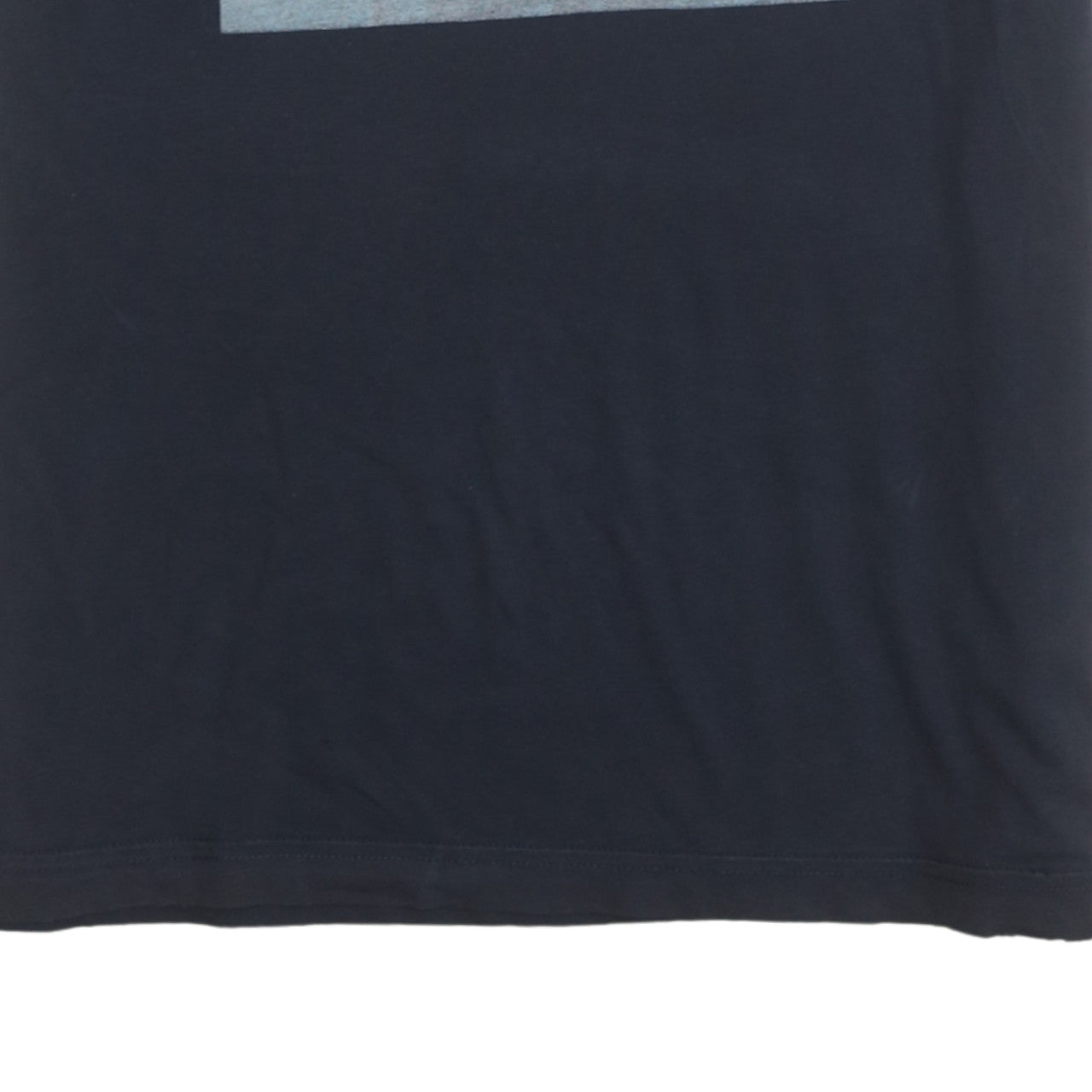Tommy Hilfiger Mens Blue Graphic Print Crew Neck T-Shirt L