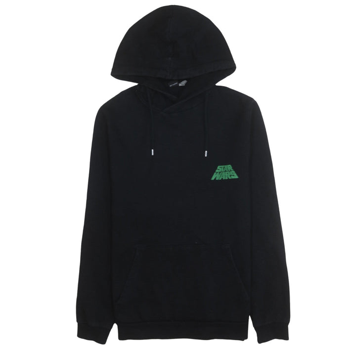 ASOS Men’s Black Star Wars Yoda Pullover Hoodie Size S