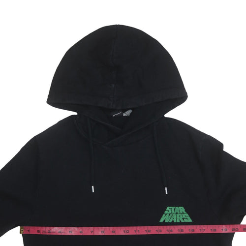 ASOS Men’s Black Star Wars Yoda Pullover Hoodie Size S