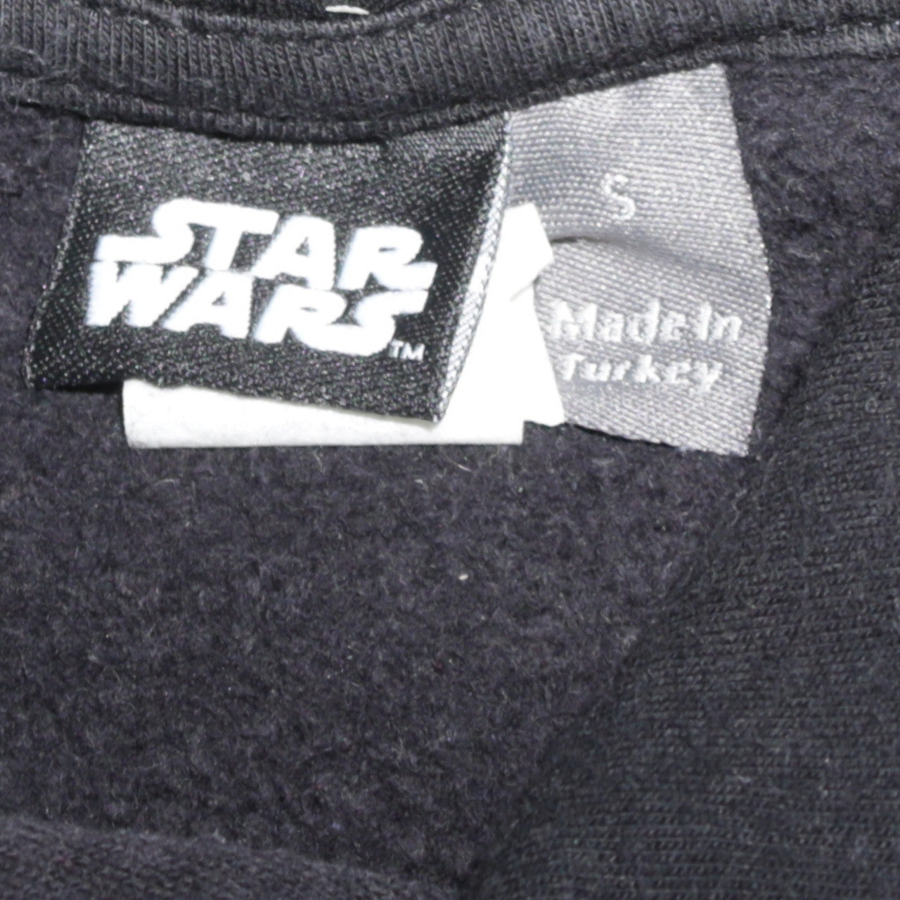 ASOS Men’s Black Star Wars Yoda Pullover Hoodie Size S