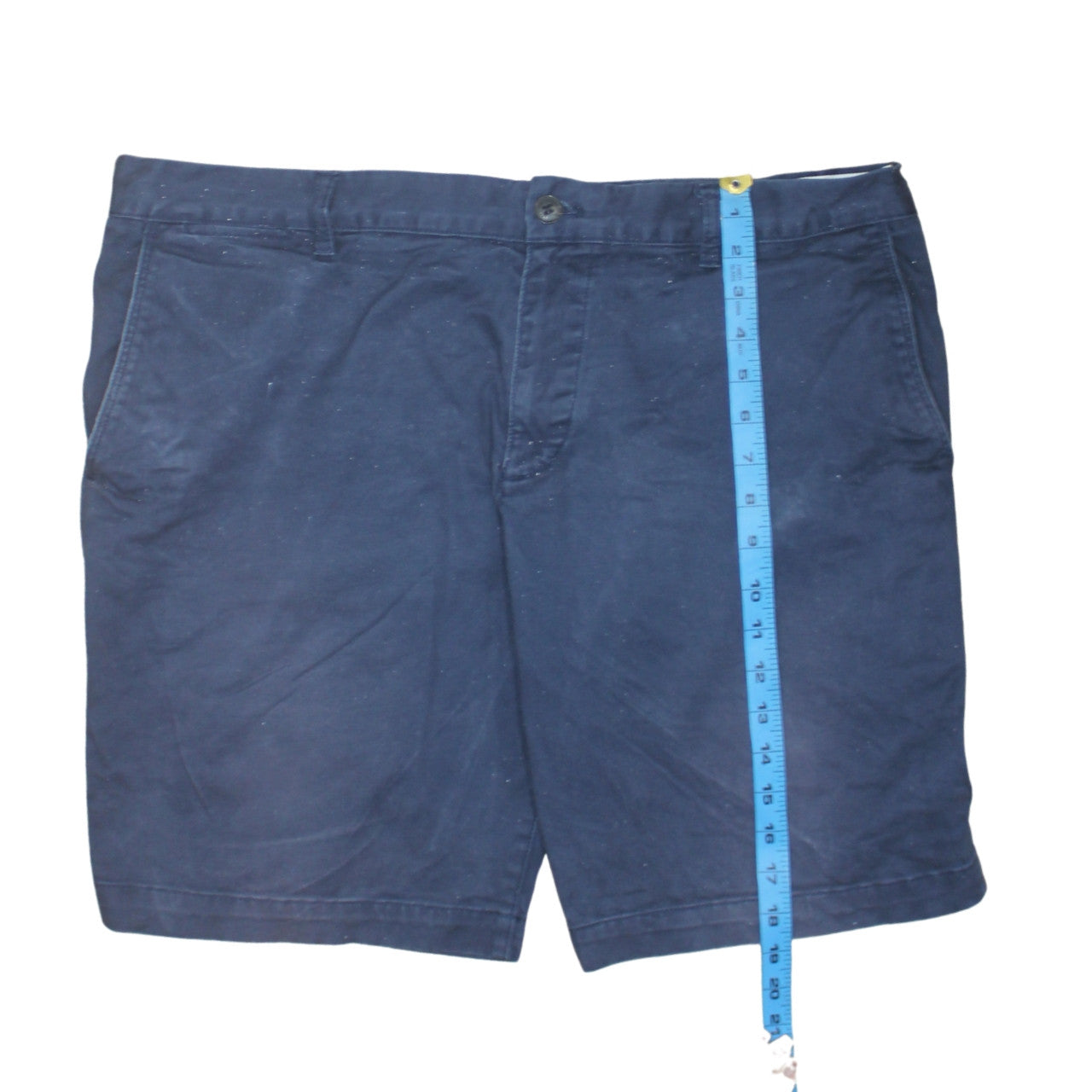 Lacoste Men's Blue Slim Fit Chino Shorts Size 38