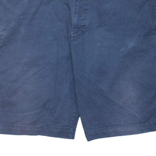 Lacoste Men's Blue Slim Fit Chino Shorts Size 38