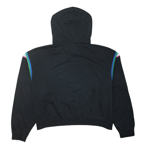Nike Women Black XL Pullover Hoodie Sportswear Logo Cotton Blend