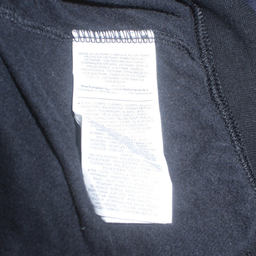 Nike Women Black XL Pullover Hoodie Sportswear Logo Cotton Blend