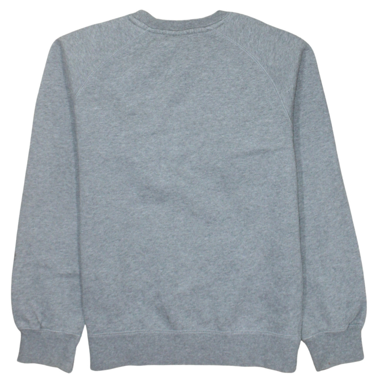 Nike Men's Grey Air Logo Crew Neck Pullover Sweatshirt Size S