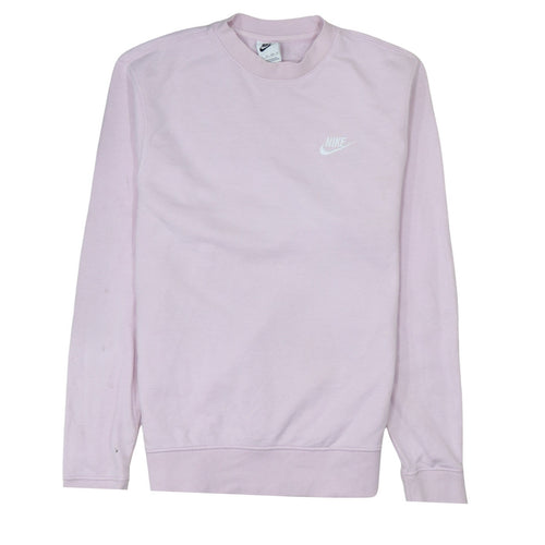 Nike Men's Pink XS Pullover Crew Neck Sweatshirt