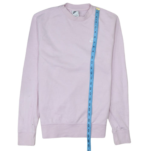 Nike Men's Pink XS Pullover Crew Neck Sweatshirt