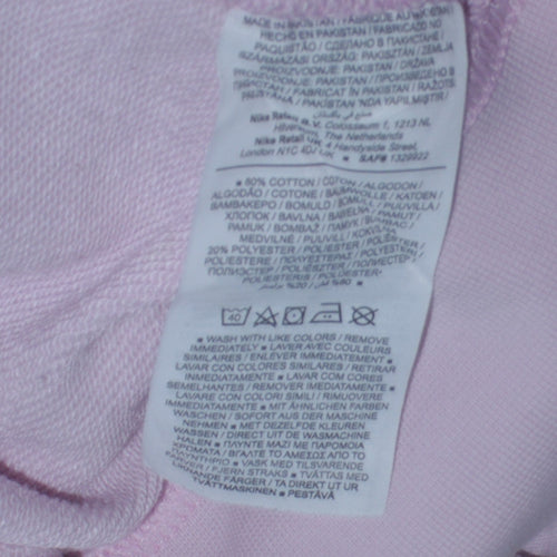 Nike Men's Pink XS Pullover Crew Neck Sweatshirt