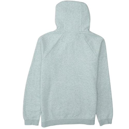 Nike Men's Grey Pullover Hoodie S Regular Fit Logo Fleece