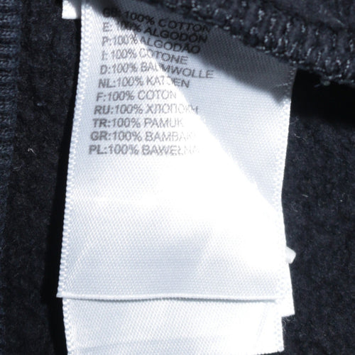 The North Face Men's Black Small Pullover Hoodie with Logo