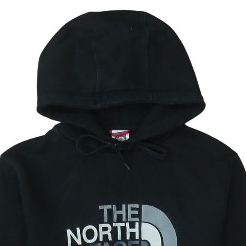 The North Face Men's Black Small Pullover Hoodie with Logo