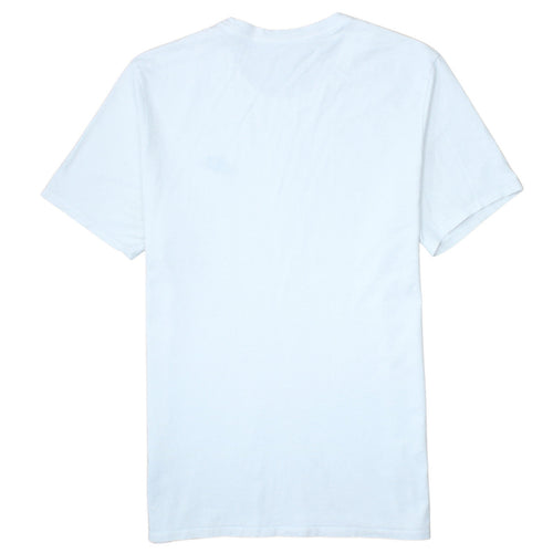 Nike Men's White Crew Neck Short Sleeve Cotton T-Shirt Size M