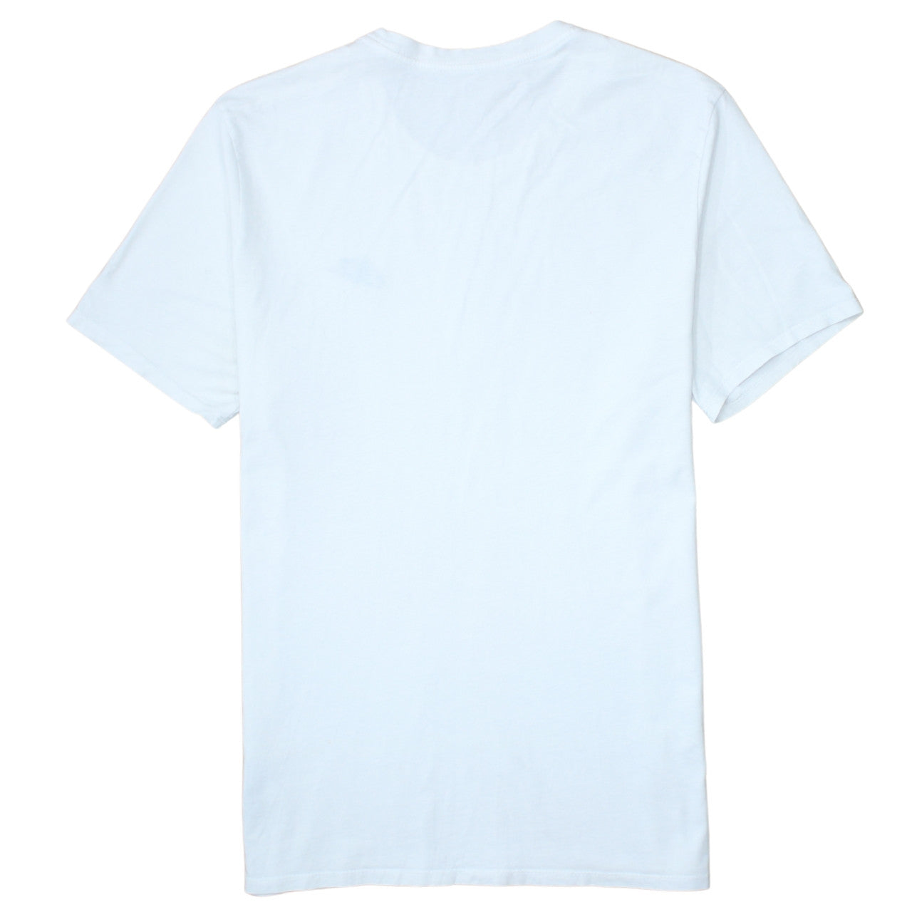 Nike Men's White Crew Neck Short Sleeve Cotton T-Shirt Size M