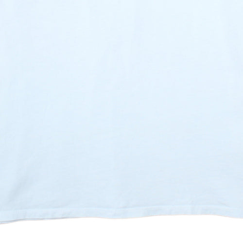 Nike Men's White Crew Neck Short Sleeve Cotton T-Shirt Size M