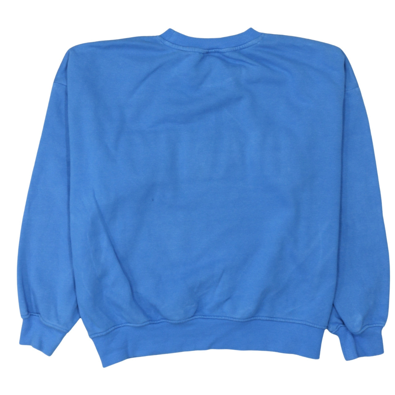 H&M Womens Blue Giants Crew Neck Pullover Sweatshirt M Cotton Blend