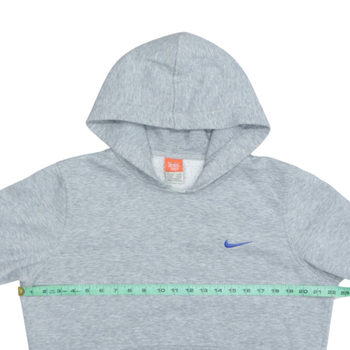 Nike Men's Grey Athletic Dept Hoodie Size M Pullover Embroidered Logo