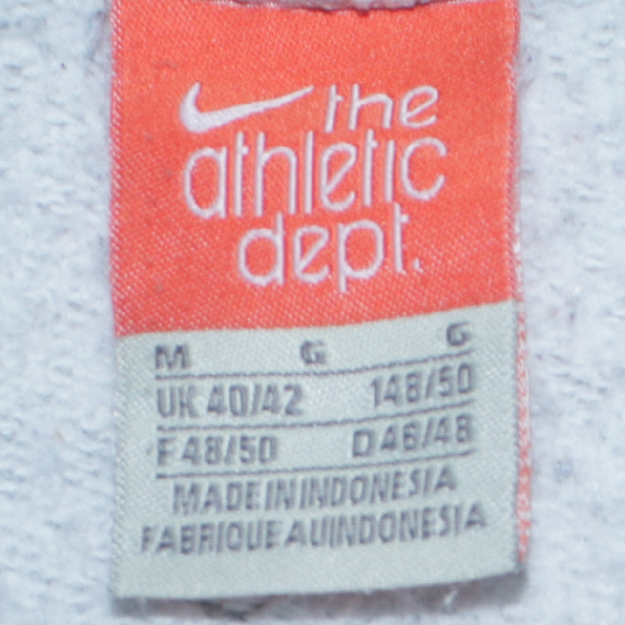 Nike Men's Grey Athletic Dept Hoodie Size M Pullover Embroidered Logo