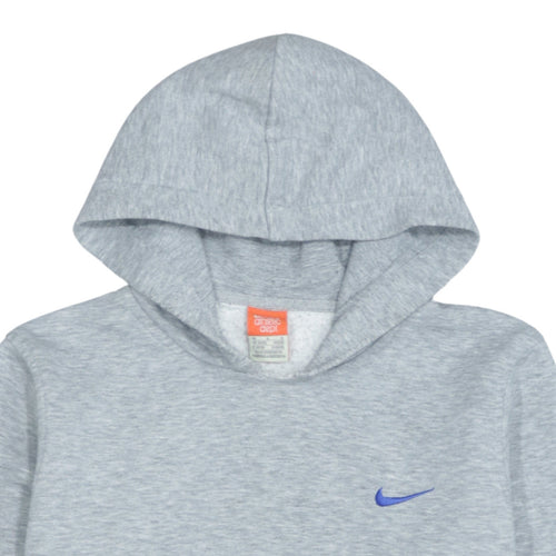 Nike Men's Grey Athletic Dept Hoodie Size M Pullover Embroidered Logo