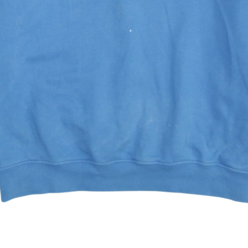 Champion Boys Blue XL 13-14 Years Pullover Sweatshirt Crew Neck Fleece