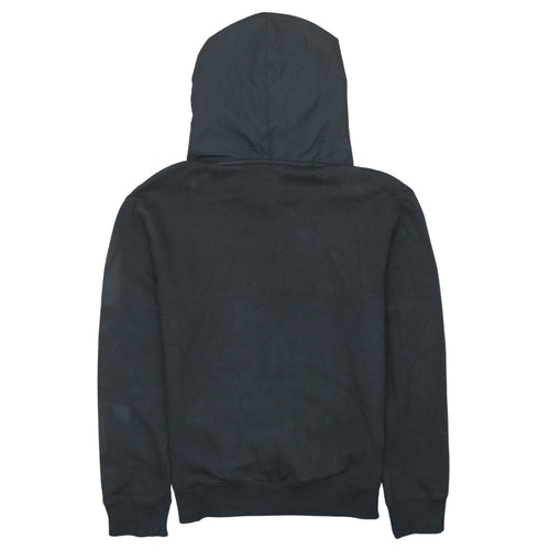 Under Armour Boys Black L Pullover Fleece Hoodie ColdGear Sportswear
