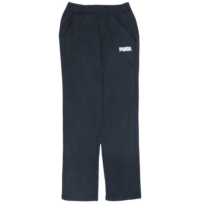 Puma Men's Black Small Fleece Sweatpants Regular Fit