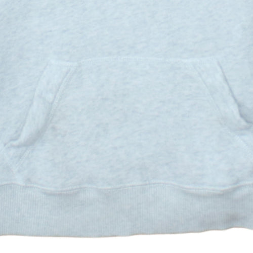 Hollister Men Grey XS Pullover Hoodie Classic Logo Fleece