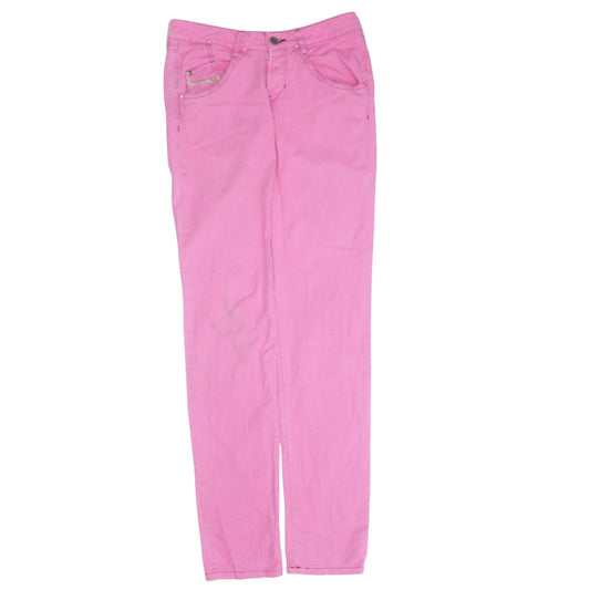 Diesel Womens Pink Skinny Jeans Size 28 Slim Fit Stretch Denim