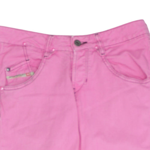 Diesel Womens Pink Skinny Jeans Size 28 Slim Fit Stretch Denim