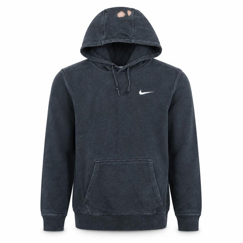 Nike Men's Black Pullover Hoodie Small Fleece Sports Logo Regular Fit