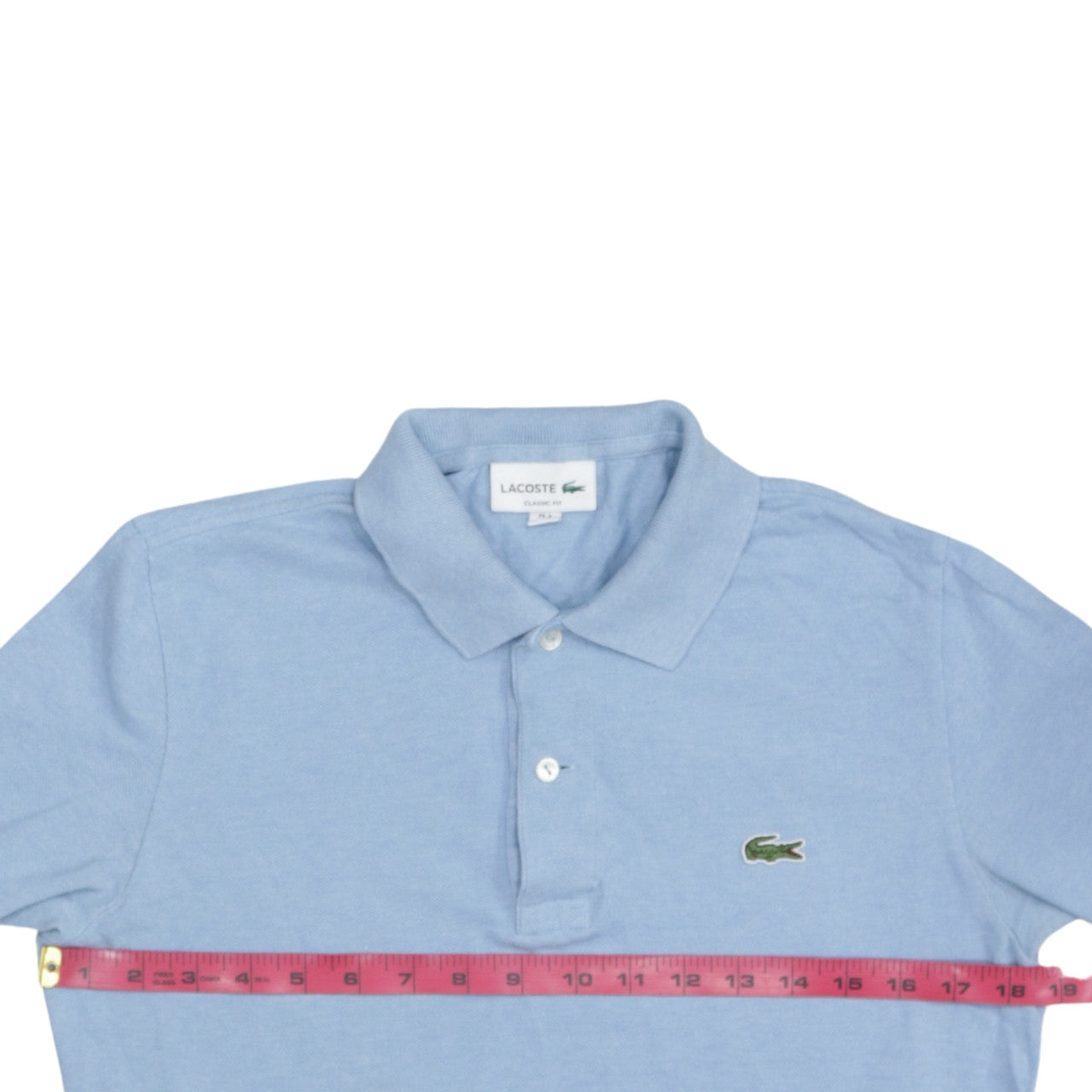 Lacoste Men's Blue Classic Fit Long Sleeve Polo Shirt XS