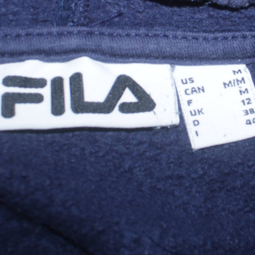 FILA Women’s Navy Blue Hooded Pullover Sweatshirt Size 12