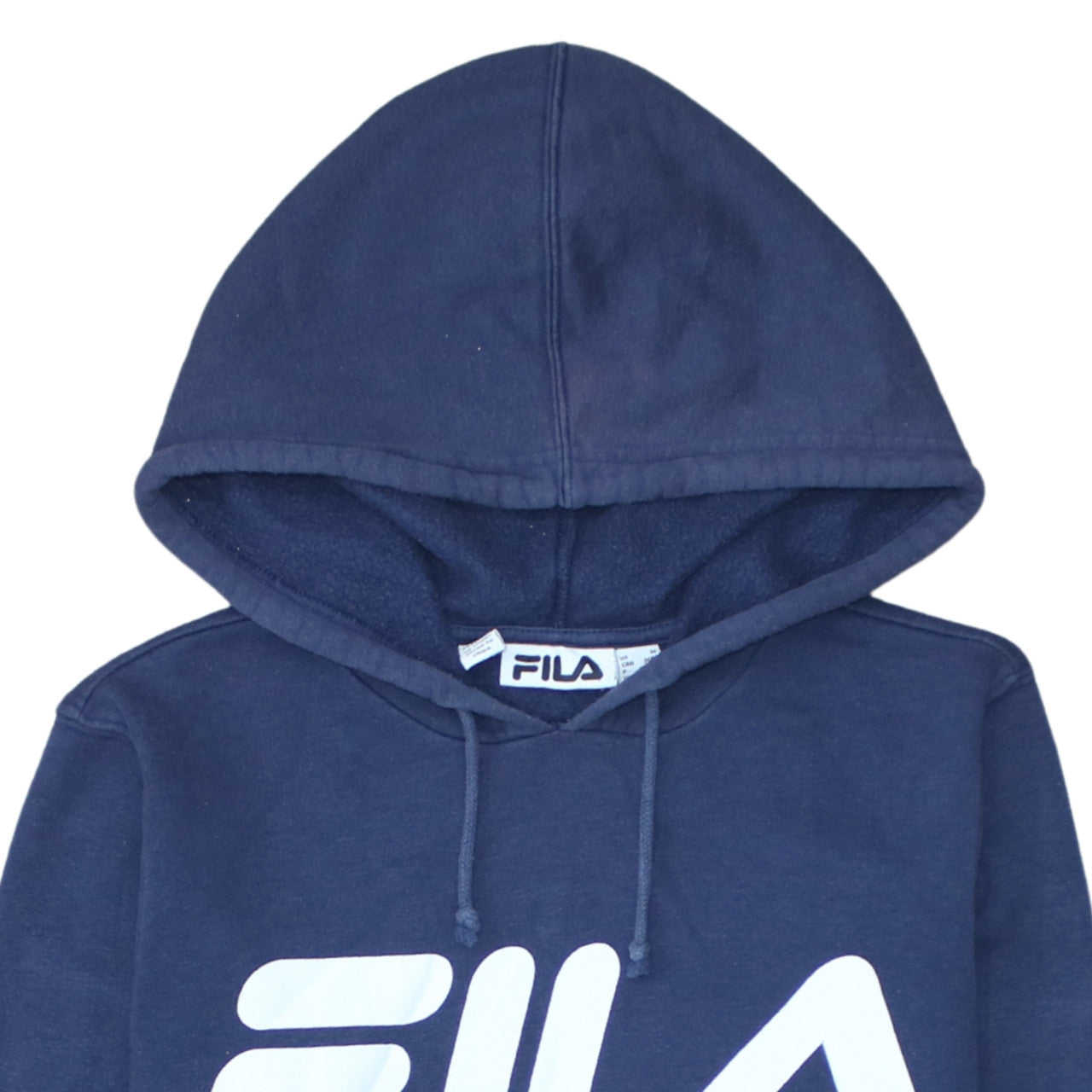 FILA Women’s Navy Blue Hooded Pullover Sweatshirt Size 12