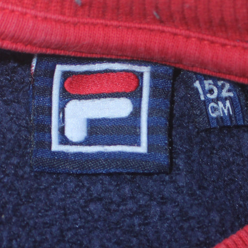 FILA Boys Multicolour 12 Years Pullover Crew Neck Sweatshirt
