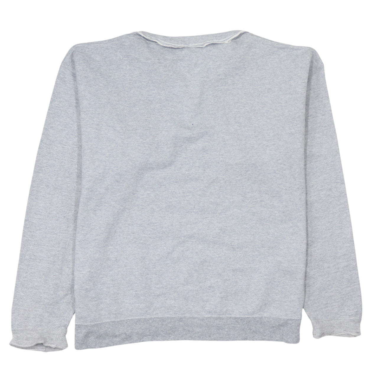 Champion Men's Grey 1/4 Zip Fleece Sweatshirt Size L