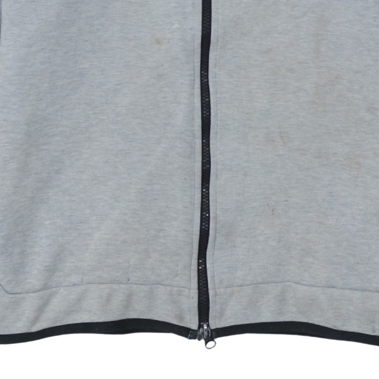 Nike Men's Grey Full Zip Hoodie Size L Sportswear