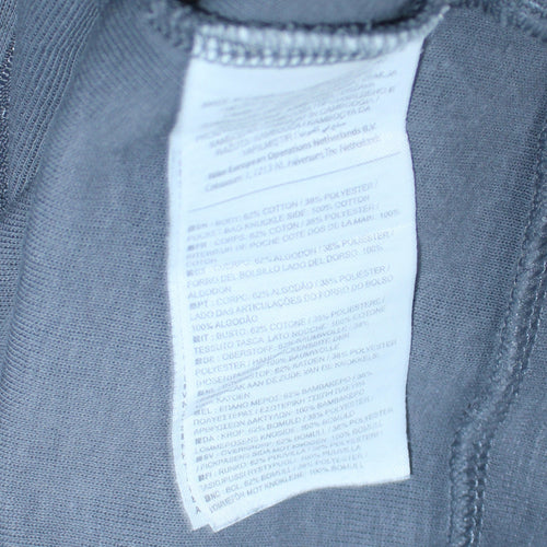 Nike Men's Grey Full Zip Hoodie Size M Sportswear